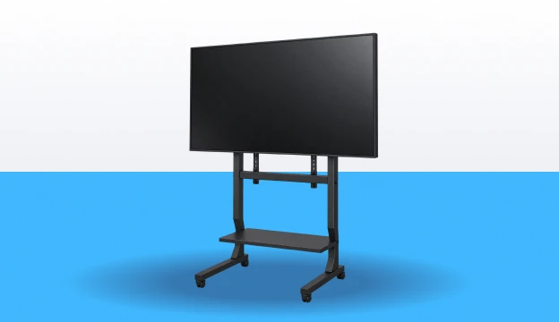 75″ телевизор със стойка